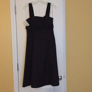 Black cocktail dress